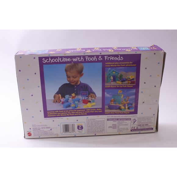 Mattel, Schooltime with Pooh and Friends, Playset, Disney, Toy, ~ 250622-WH L-1 - Picture 2 of 3
